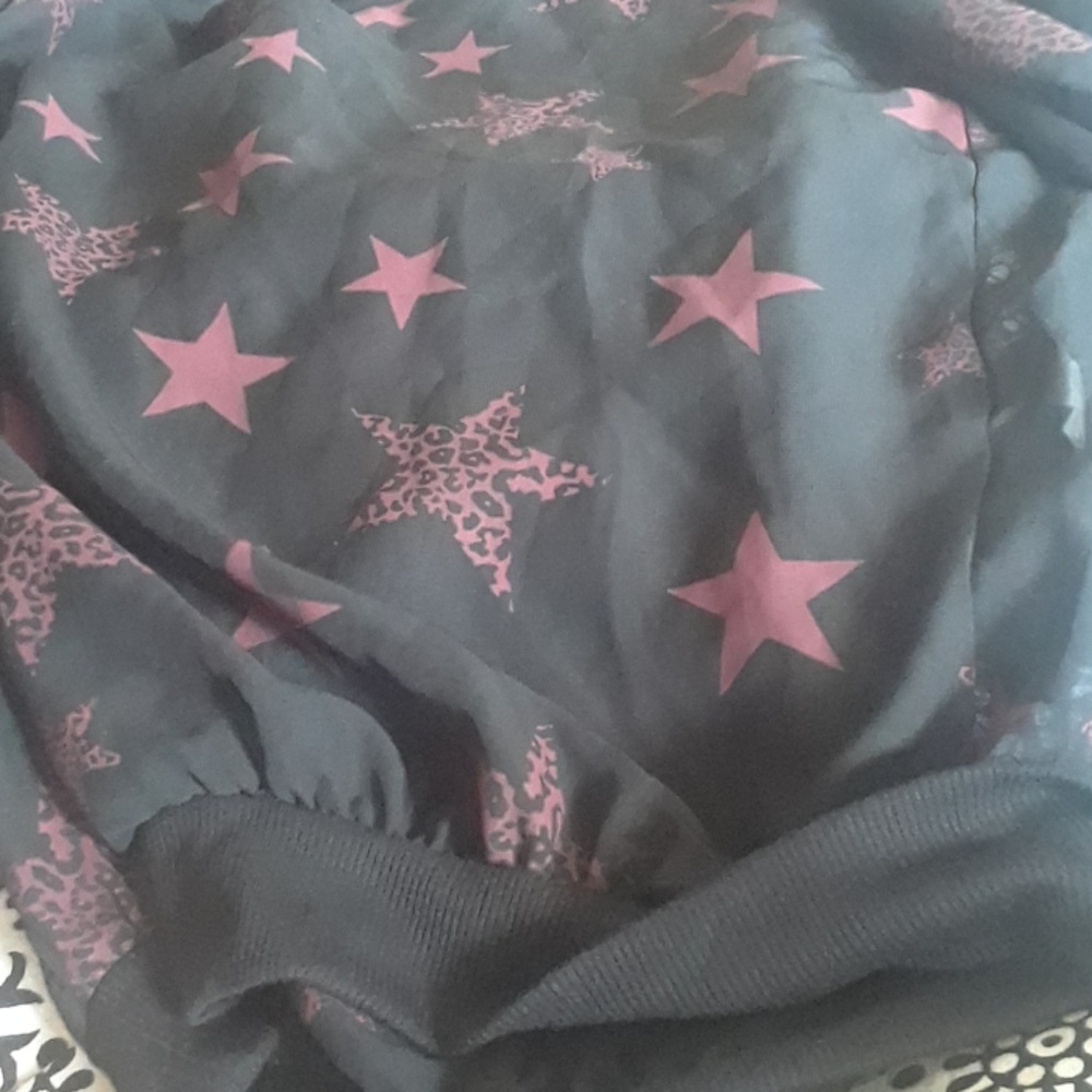 Gothic type- Cool sheer shirt. :)